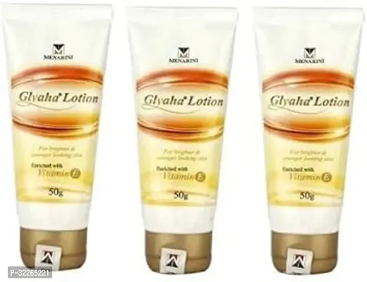 Glyaha Lotion Enriched with Vitamin E- 50gm-Pack of 3