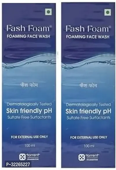 Fash Foam Face Wash - 100 ml, Pack Of 2