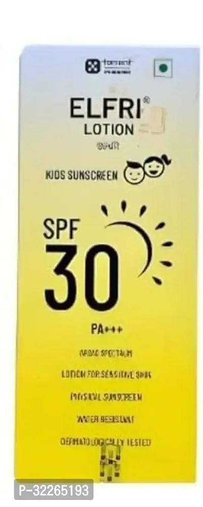 Elfri Kids Sunscreen Lotion - 60 Gm