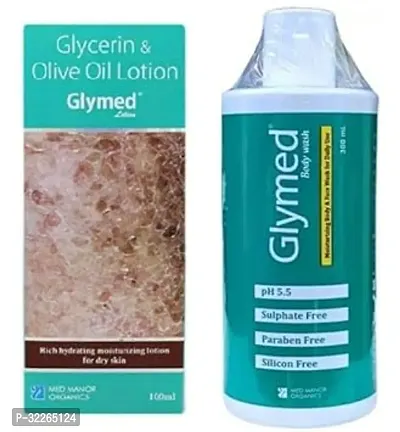 Med Manor Glymed Lotion and Glymed Body Wash Combo