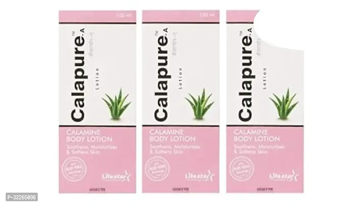 Calapure-A Calamine Body Lotion - 100 ml, Pack Of 3