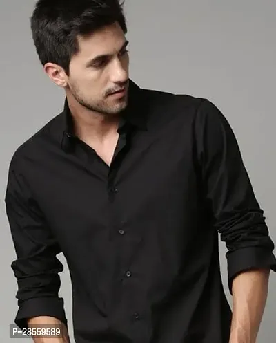 Stylish Cotton Long Sleeve Shirt For Men-thumb0