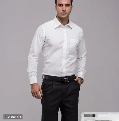 Classic Cotton Solid Casual Shirt for Men