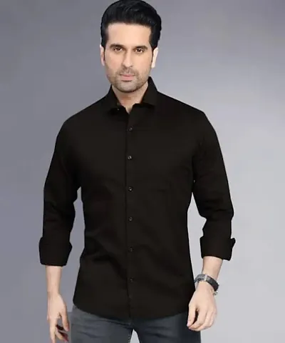 Comfortable Cotton Long Sleeves Casual Shirt 