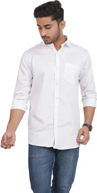 Trendy Cotton Long Sleeves Casual Shirt 