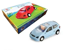 Premium Quality Push Back Toy Vehicle Honda Civic With Opening Doors And Rolling Wheels-thumb1