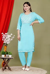 Diwikj Kurta And Bottom Set-thumb1