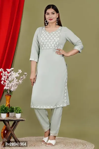 Diwikj Kurta And Bottom Set