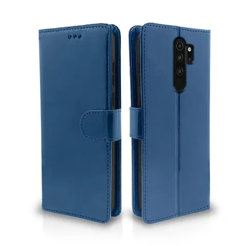Mi redmi Note 8 Pro Blue Flip Cover