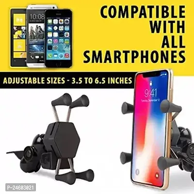 Roniks Bike Mobile Holder (Black)