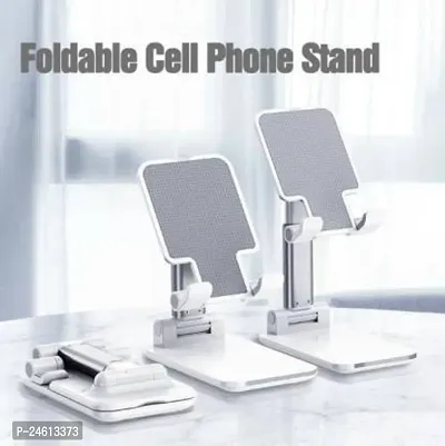 Fold Mobile Stand Holder - 2021 Updated-Angle And Height Adjustable Mobile Holder-thumb2
