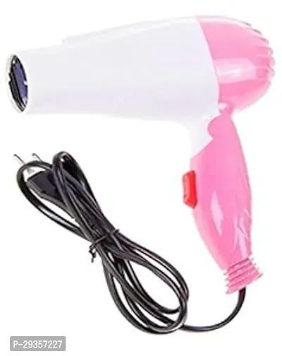 Professional Electric Foldable Hair Dryer With 2 Speed Control 1000 Watt, Multicolor-thumb3