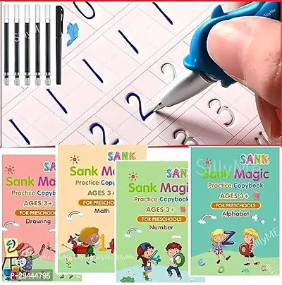 Sank Magic Book for Kids (4 Books +1 Pen+10Refill)-thumb5
