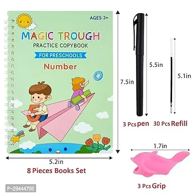 Sank Magic Book for Kids (4 Books +1 Pen+10Refill)-thumb2