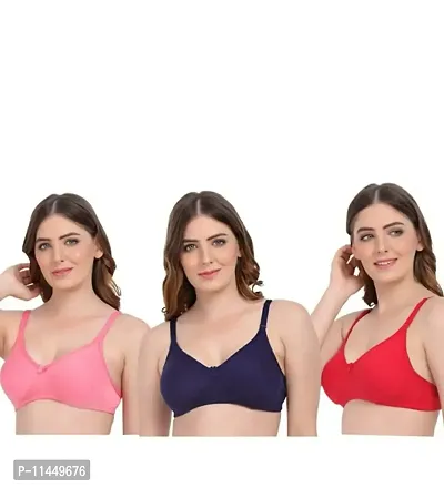 Buy Women Full Coverage Non Padded Bra Combo Online In India At Discounted  Prices