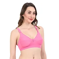 Women Full Coverage non padded Wirefree T-shirt bra | Pack of 2 |-thumb3