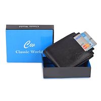 Classic World Stylish Casual Leather wallet for men-thumb1