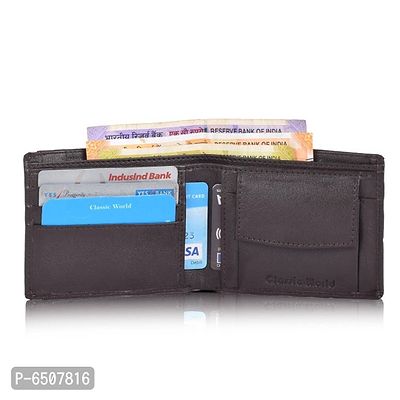Classic World Stylish Casual Leather wallet for men-thumb2