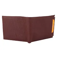 Classic World ATM Detachable Maroon Color Artificial Leather wallet for men and women-thumb2