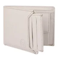 Classic World ATM Detachable White Color Artificial Leather wallet for men and women-thumb3