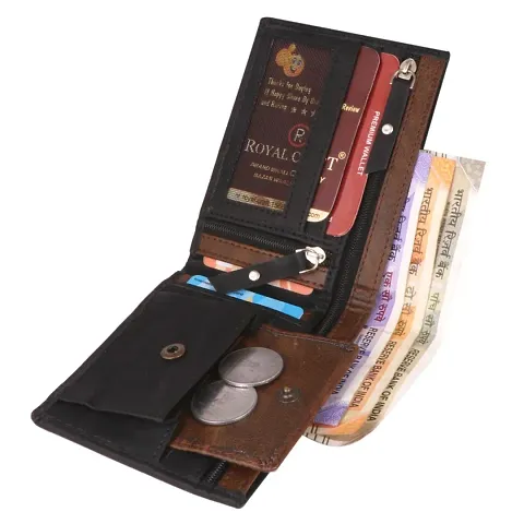 Stylish ATM Detachable Artificial Leather Wallet For Men