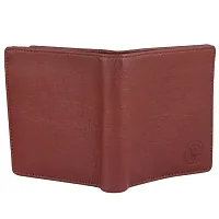 Classic world Small handy Casual MaroonColor wallet for men and women-thumb2