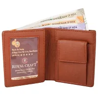 Classic world Small handy Casual tan Color wallet for men and women-thumb1