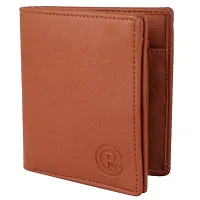 Classic world Small handy Casual tan Color wallet for men and women-thumb3