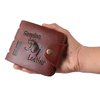 Classic New Stylish Trending genuine 501 Leather Style wallet-thumb1