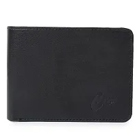 Classic World New Trendy Men Brown Two Fold leather Wallet-thumb3
