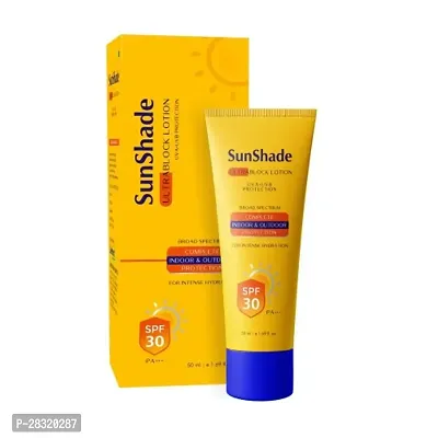 SunShade ULTRA Block Lotion UVA+UVB Protection SPF 30 ( Pack of 1)-thumb0