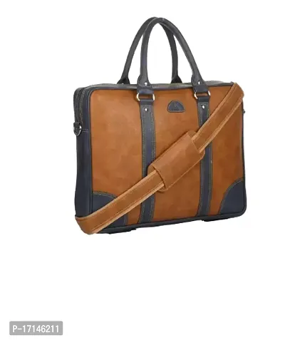 Laptop Computer Briefcase Bag,Water Resistant, Business Bag with Waterproof Zipper,Shoulder Bag Handbag,-thumb0
