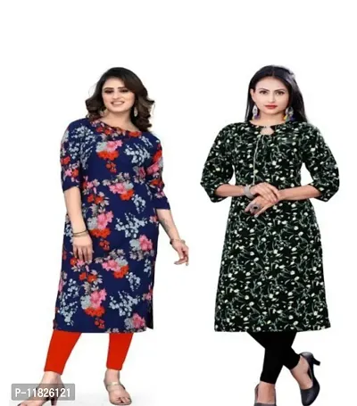 New Stylish Crepe Kurti For Women