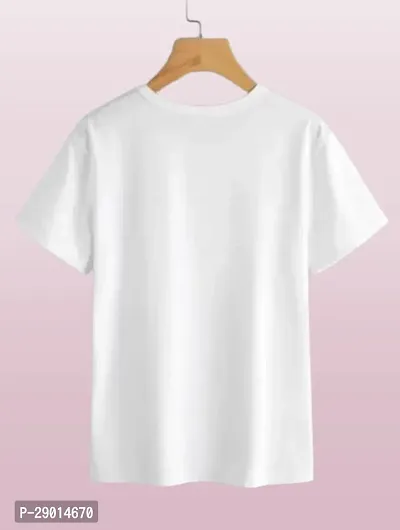 Classic Cotton Blend Printed Tshirt for Women-thumb2