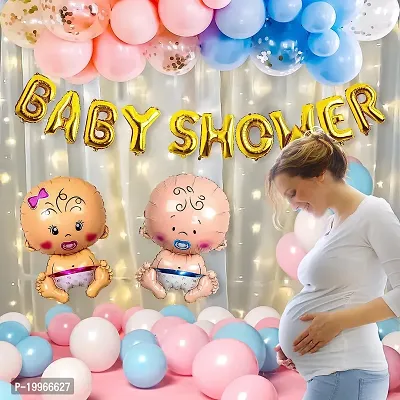 Premium Quality Baby Shower Decorations Balloons Diy Combo Kitnbsp;(Set Of 41)-thumb3