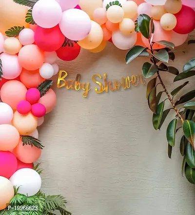 Premium Quality Baby Shower Decorations Balloons Diy Combo Kitnbsp;(Set Of 67)