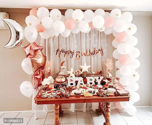 Premium Quality Happy Birthday Decorations Balloons Diy Combo Kitnbsp;(Set Of 61)-thumb0
