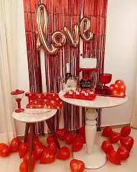 Premium Quality Love  Valentine Day Decorations Balloons Diy Combo Kitnbsp;(Set Of 22)-thumb1