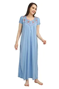 Women Stylish Embroidered Nightwear-thumb3