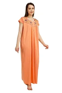 Women Stylish Embroidered Nightwear-thumb1