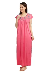 Women Stylish Embroidered  Nightwear Set-thumb4