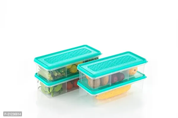 Fridge Container 4 pcs Set Air Tight Container Food Storage Box,Kitchen Container BPA Free Container