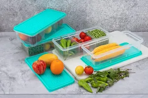 Fridge Container 4 pcs Set Air Tight Container Food Storage Box,Kitchen Container BPA Free Container-thumb2