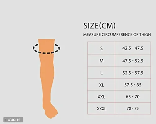 Open Patella Knee Cap Knee Support (Beige)&nbsp;Size-M-thumb2