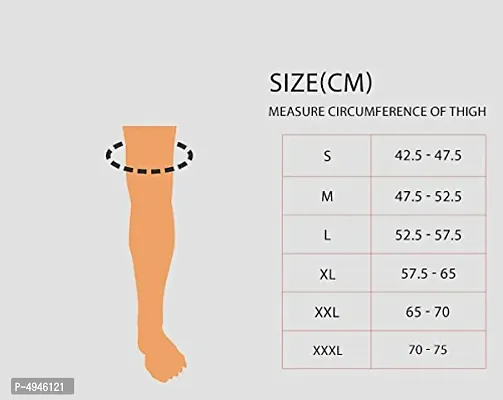Open Patella Knee Cap Knee Support (Beige)&nbsp;Size-XL-thumb2