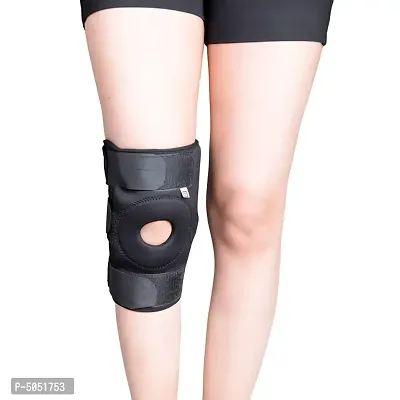 Medtrix Functional Hinge Knee Support Joint Protection Gym Wrap Open Patella Hinge Support&nbsp;-XL
