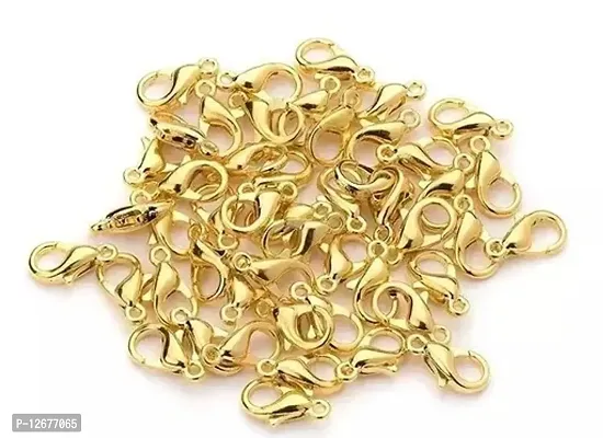 Jewellery Making Lobster Clasps Claw Hooks for Necklace and Bracelet Golden 40pcs-thumb0