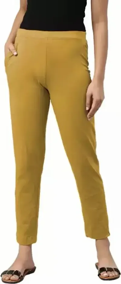 Buy Yellow Trousers & Pants for Women by ONLY Online | Ajio.com