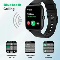 T 500 Smart Watch For Men Women Girls Boys Unisex With Calling Notification Activity Tracker Band For Ios Android Smart Watch For All Smart Phones Black-thumb3