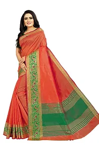 Hiru Fashion Women's Banarasi Silk Saree With Blouse Piece (HR-MH-55-Rama_Rama Green)-thumb2